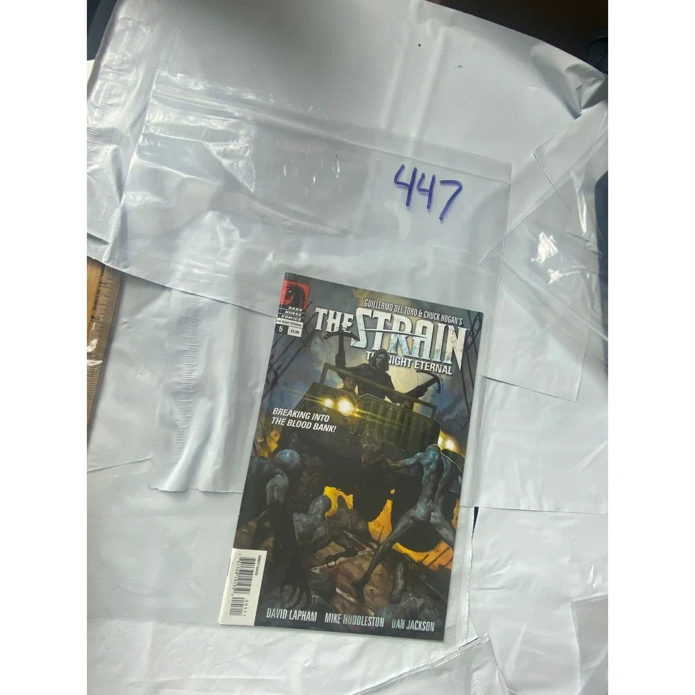 The Strain The Night Eternal 5 Dark Horse Comic Book 2014‎ Guillermo Del Toro